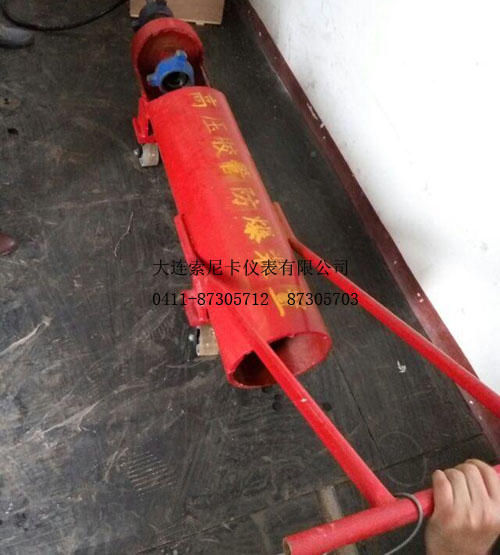 高壓電磁流量計高壓膠管防爆裝置